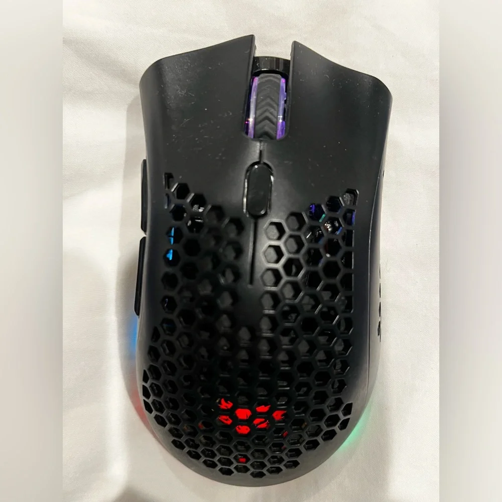 Used rainbow led mouse